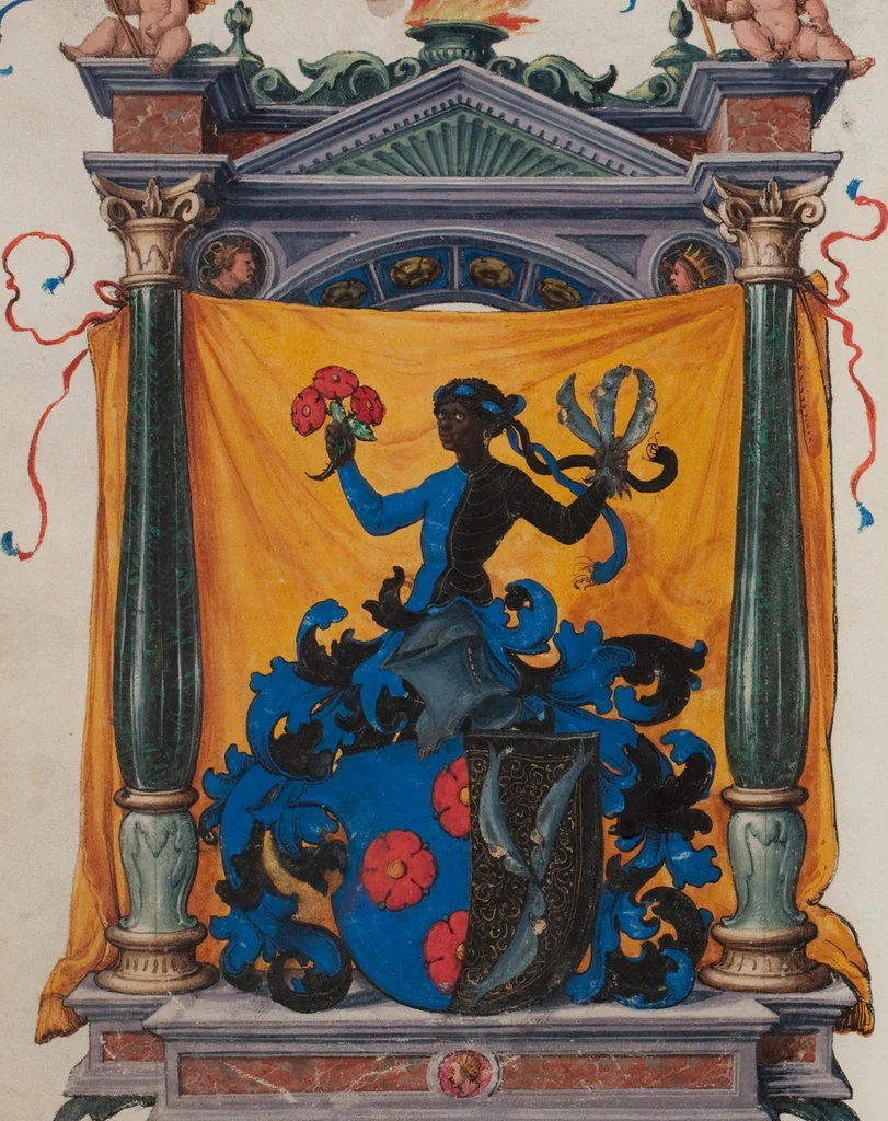 An illustration from Matriculation Register of the Rectorate of the University of Basel, Volume 1 (1460-1567), 1460, leaf 310
