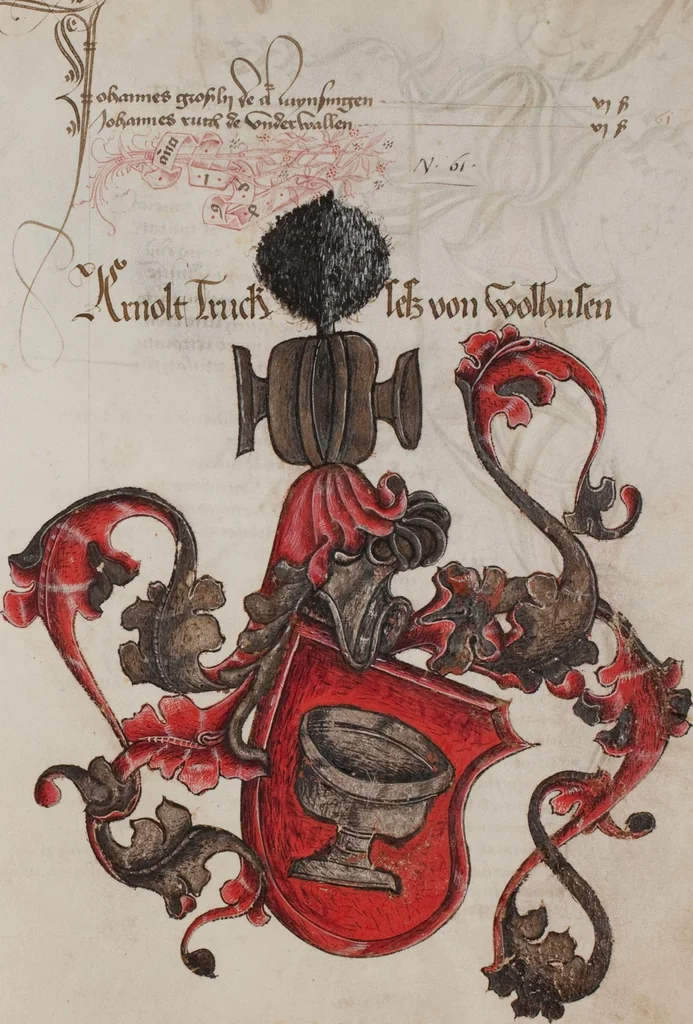 An illustration from Matriculation Register of the Rectorate of the University of Basel, Volume 1 (1460-1567), 1460, leaf 37