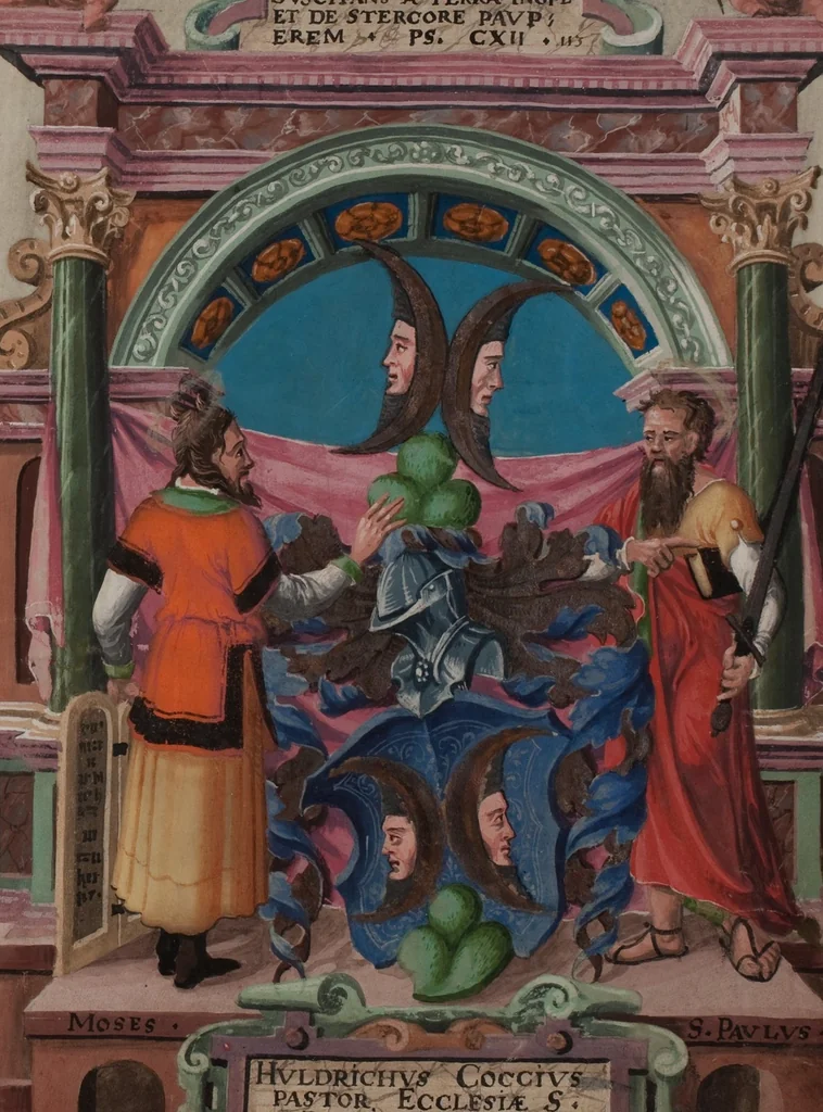 An illustration from Matriculation Register of the Rectorate of the University of Basel, Volume 1 (1460-1567), 1460, leaf 423