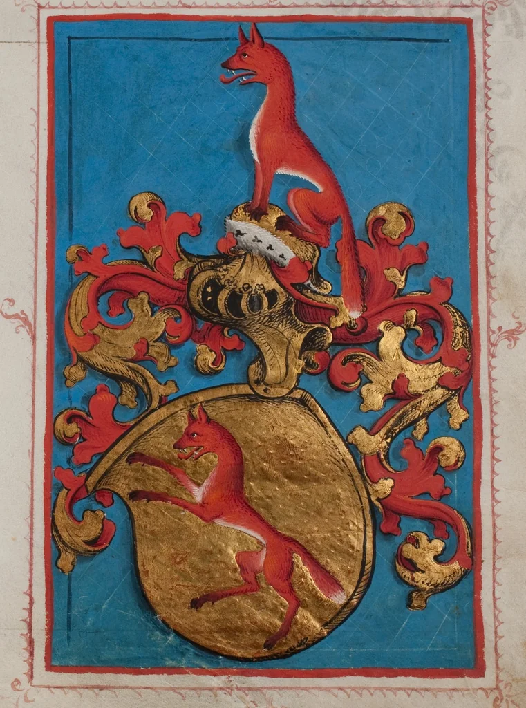 An illustration from Matriculation Register of the Rectorate of the University of Basel, Volume 1 (1460-1567), 1460, leaf 81
