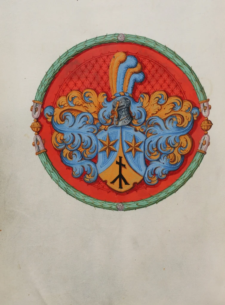 An illustration from Matriculation Register of the Rectorate of the University of Basel, Volume 2 (1586-1653), 1568, leaf 236