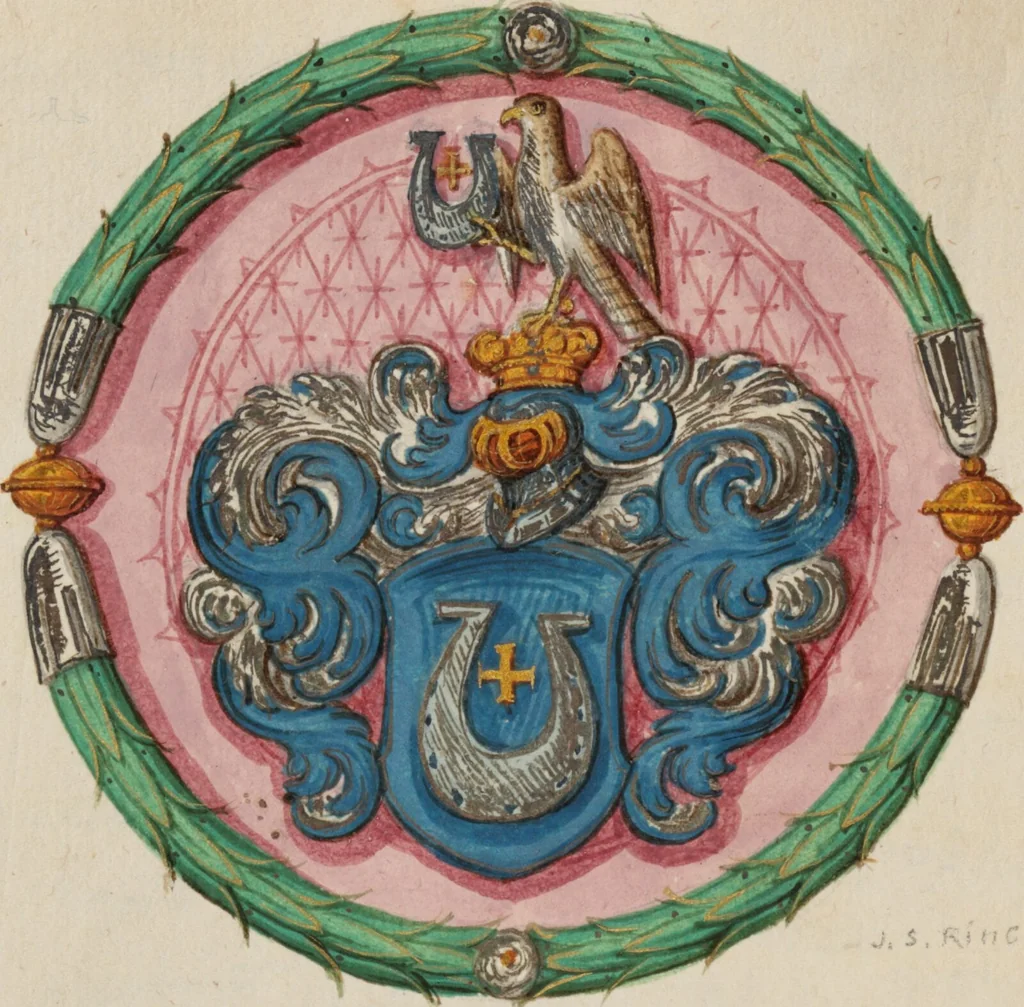 An illustration from Matricula facultatis medicae I, 1559-1800, 1559, leaf 130