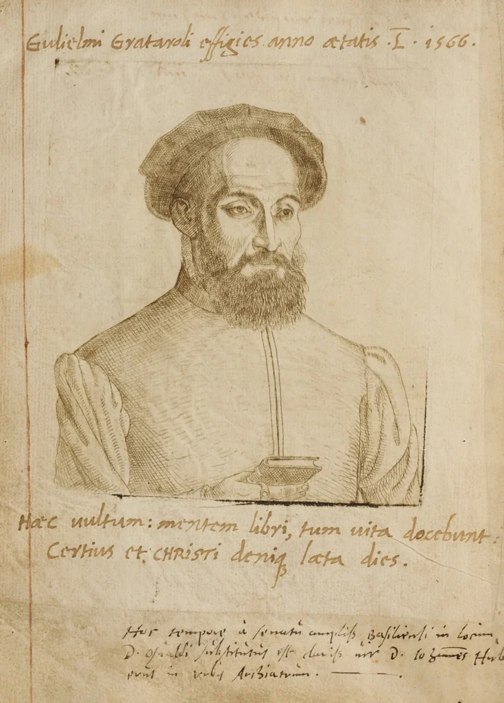 An illustration from Matricula facultatis medicae I, 1559-1800, 1559, leaf 34