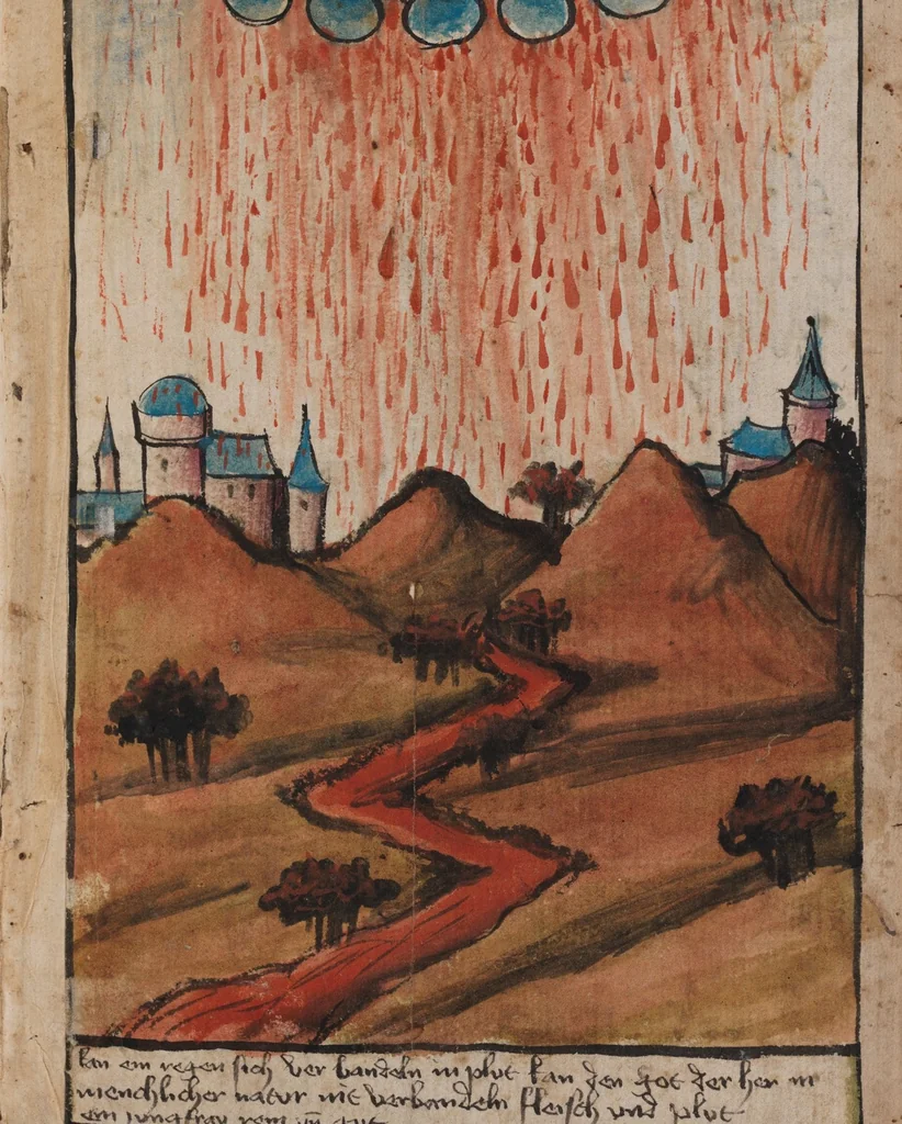 An illustration from Psalter, German, 1485, leaf 305