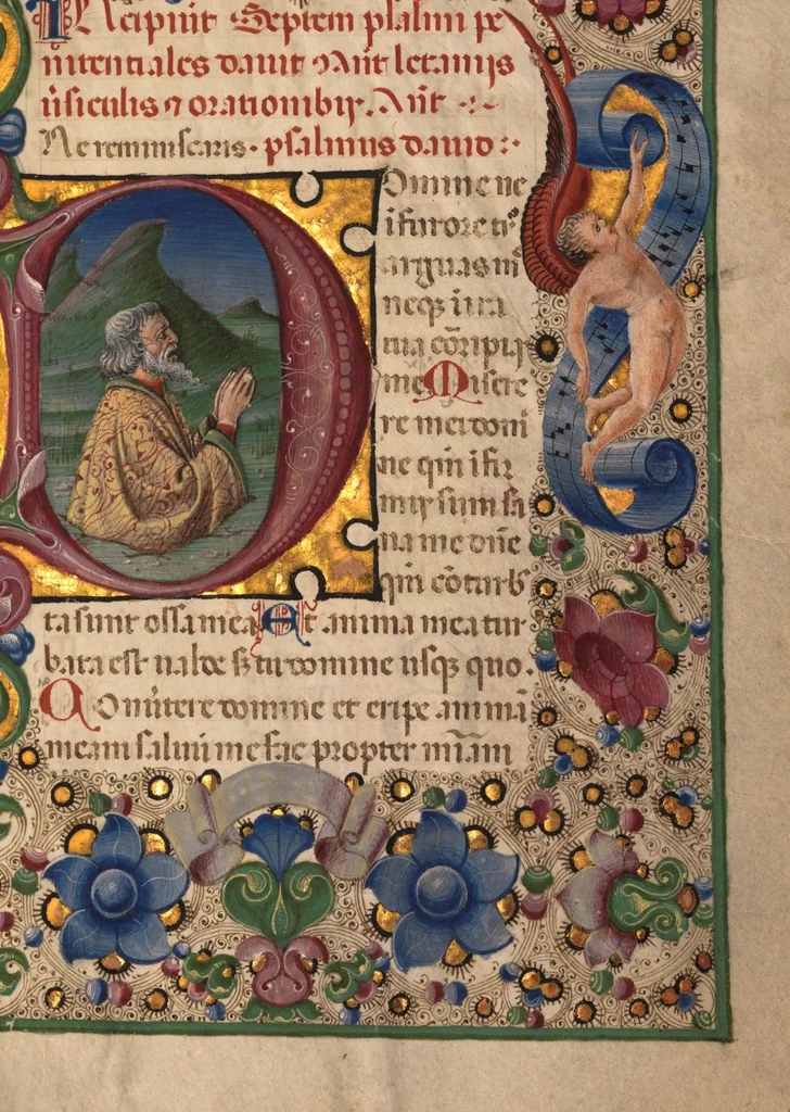 An illustration from Book of Hours, 1450, leaf 227