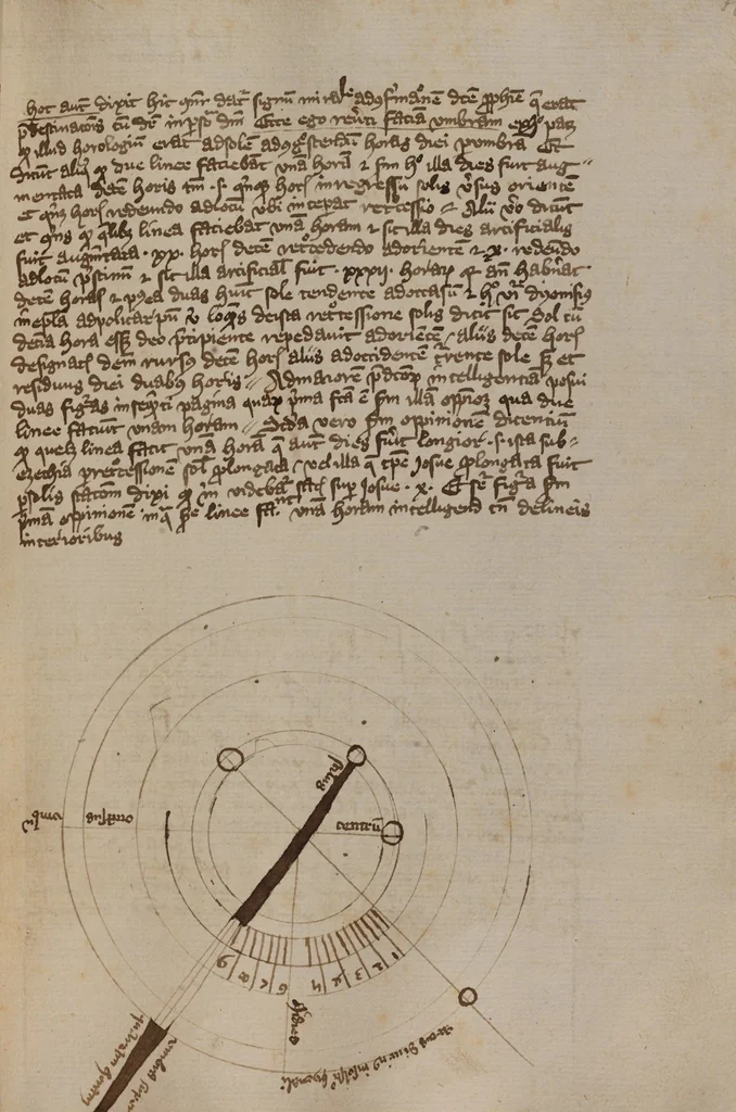 An illustration from Nycolaus de Lyra, Postilla super Isaiam et Dodecapropheton (Os-Hab), 1393, leaf 161