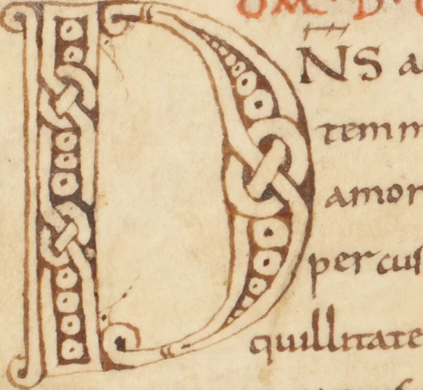 An illustration from Homiliarium Pauli Diaconi, 950, leaf 24