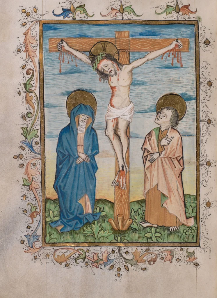 An illustration from Missale Basiliense, 1460, leaf 354