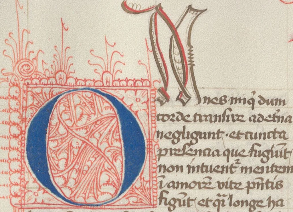 An illustration from Taio Caesaraugustanus; Gregorius Magnus, 1470, leaf 142