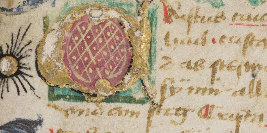 An illustration from Prayer book for Countess Anna von Montfort-Wasserburg-Rothenfels, 1489, leaf 43