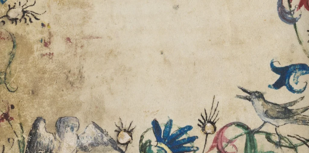 An illustration from Prayer book for Countess Anna von Montfort-Wasserburg-Rothenfels, 1489, leaf 54