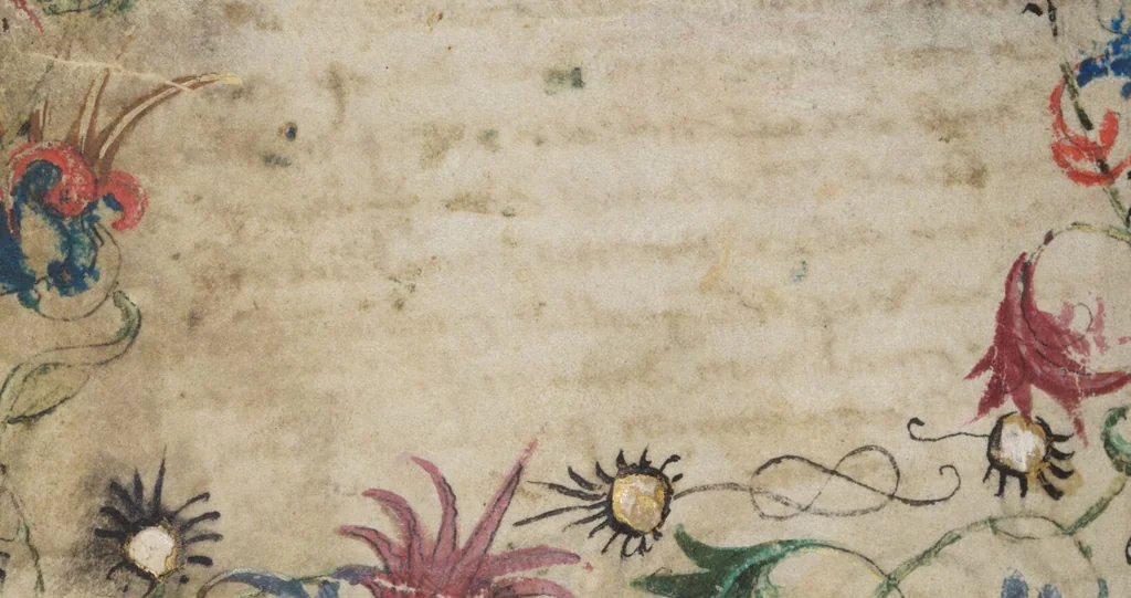An illustration from Prayer book for Countess Anna von Montfort-Wasserburg-Rothenfels, 1489, leaf 60
