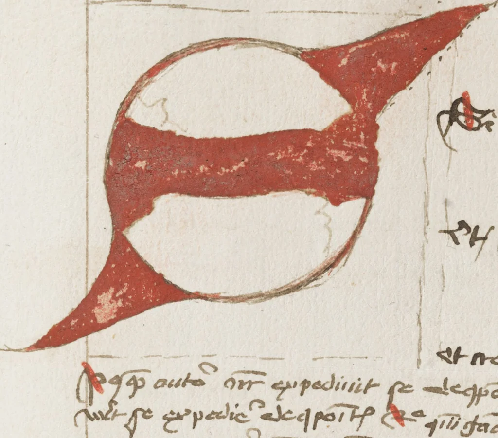 An illustration from Ps. Boethius; John of Garland, 1450, leaf 352