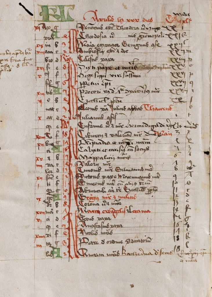 An illustration from Composite manuscript, 1474, leaf 6