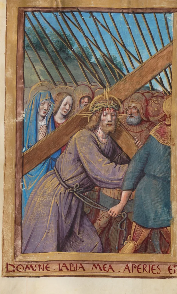 An illustration from Book of hours, 1500, leaf 113