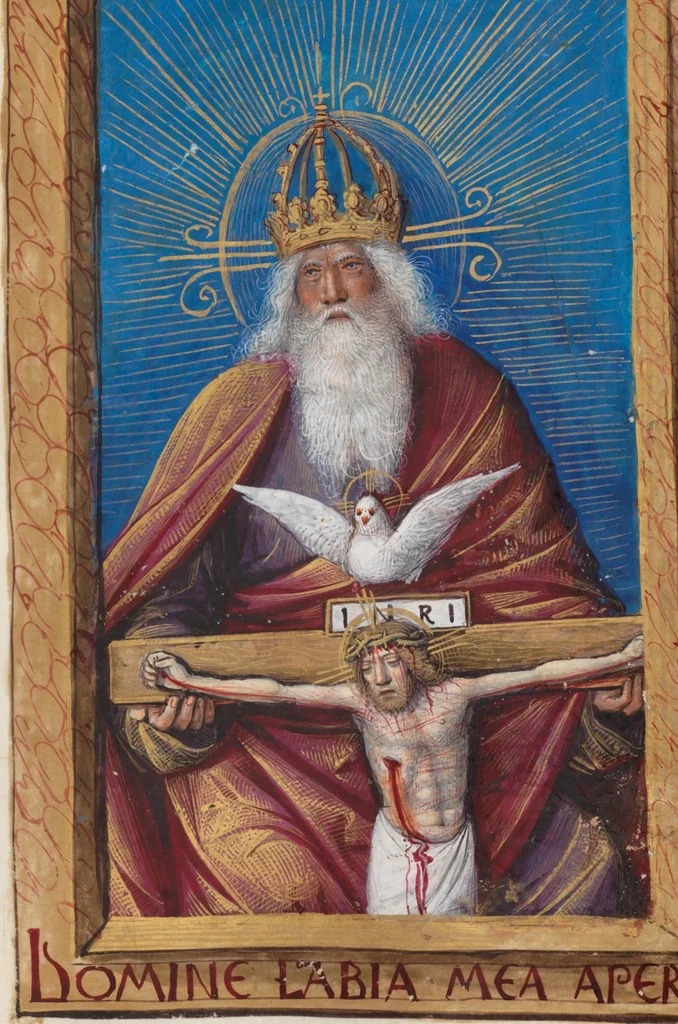 An illustration from Book of hours, 1500, leaf 249