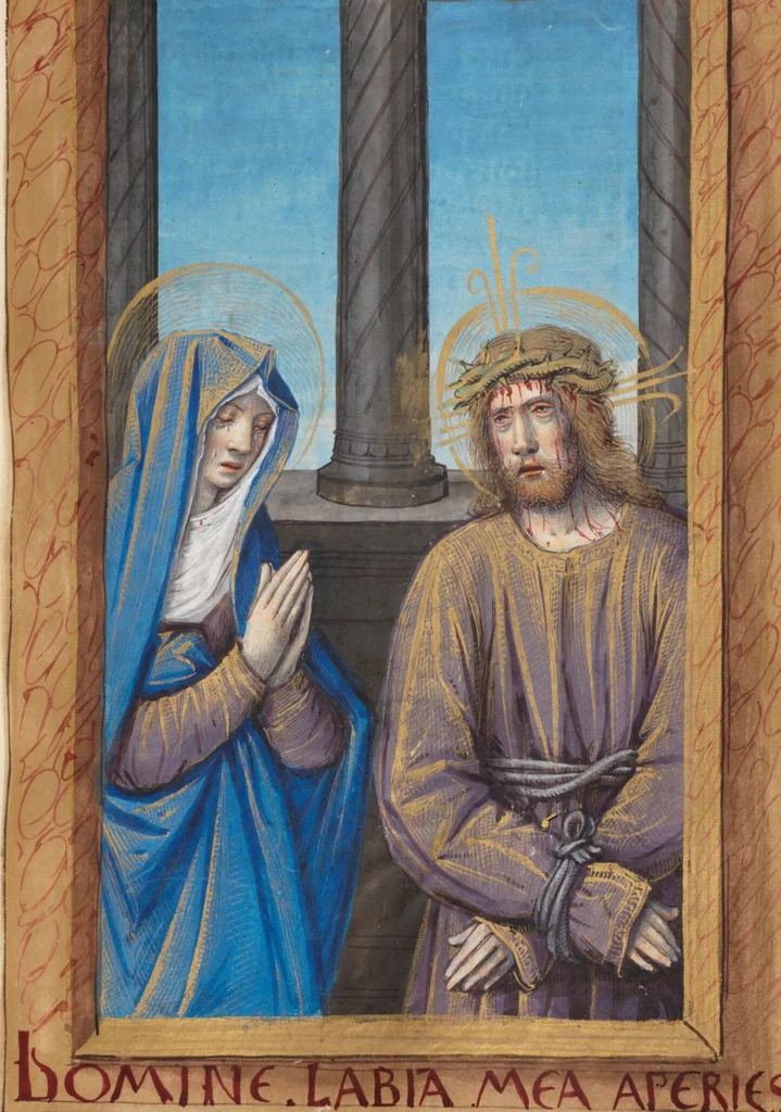 An illustration from Book of hours, 1500, leaf 319
