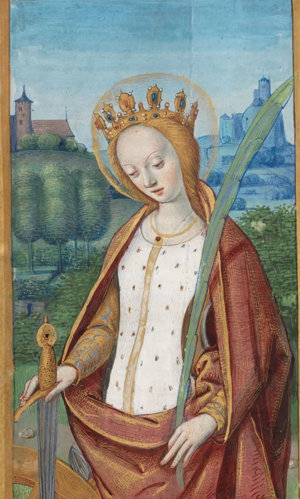 An illustration from Book of hours, 1500, leaf 416
