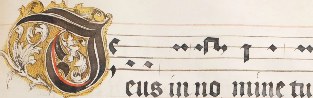 An illustration from Graduale de tempore, 1556, leaf 277