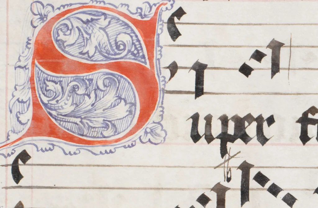 An illustration from Graduale de tempore, 1556, leaf 291