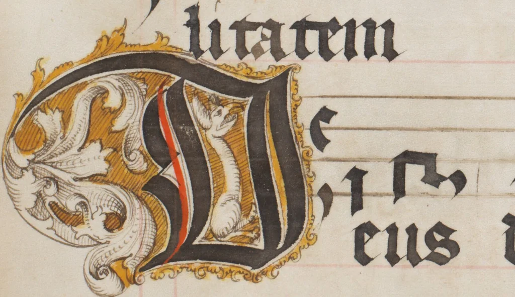 An illustration from Graduale de tempore, 1556, leaf 303