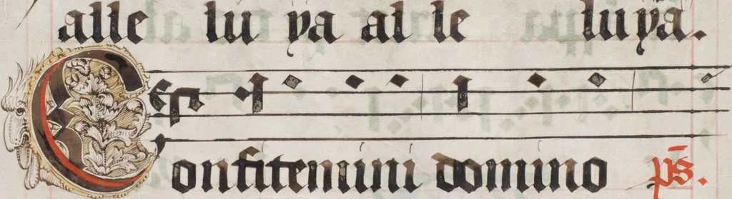 An illustration from Graduale de tempore, 1556, leaf 402
