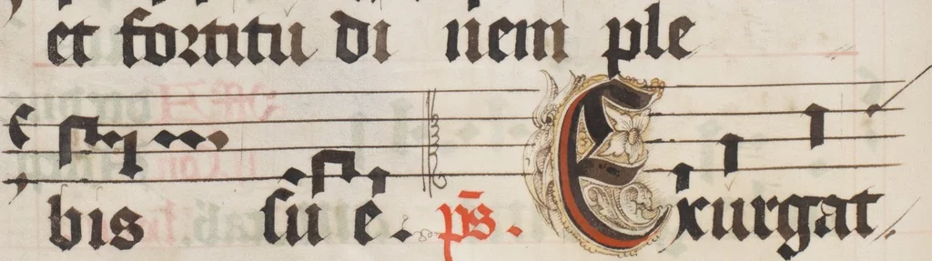 An illustration from Graduale de tempore, 1556, leaf 536