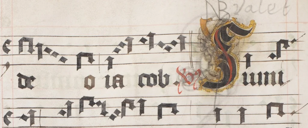 An illustration from Graduale de tempore, 1556, leaf 538
