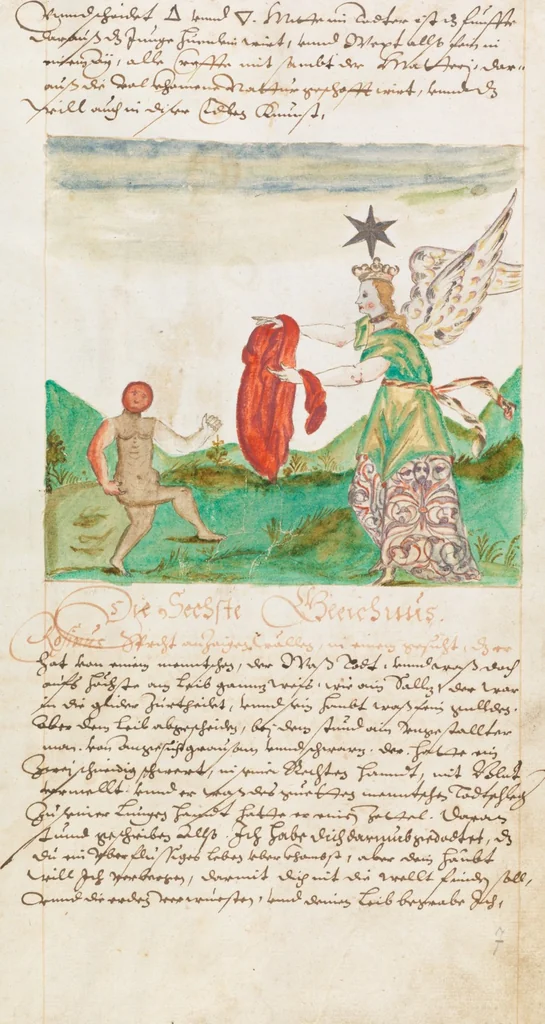 An illustration from Composite manuscript with alchemistic treatises, 1593, leaf 21