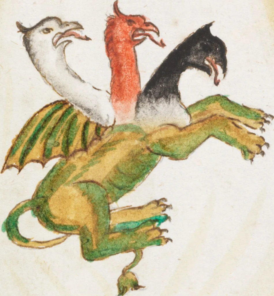 An illustration from Composite manuscript with alchemistic treatises, 1593, leaf 27