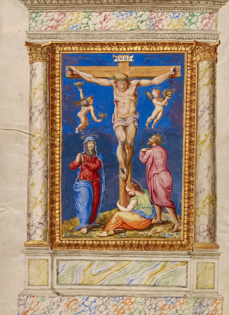 An illustration from Missal of Bishop Antonio Scarampi, 1567, leaf 11
