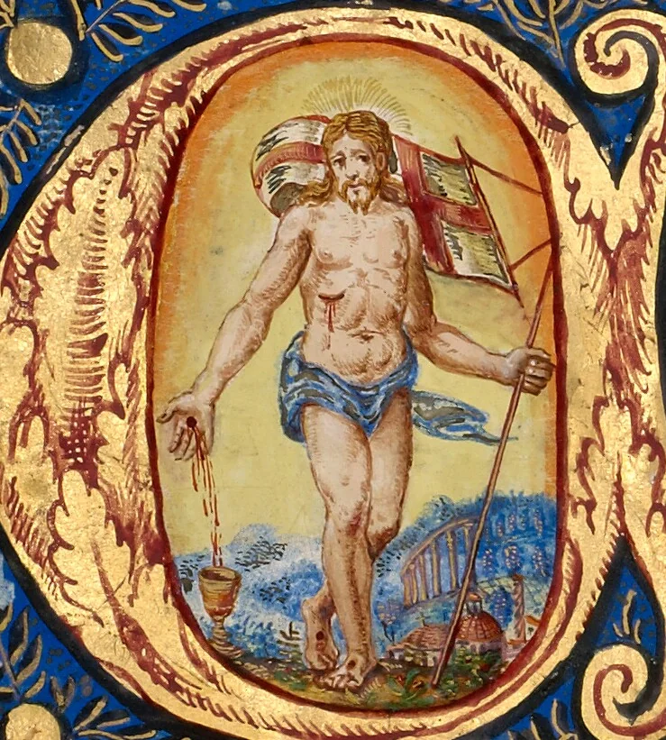 An illustration from Missal of Bishop Antonio Scarampi, 1567, leaf 5