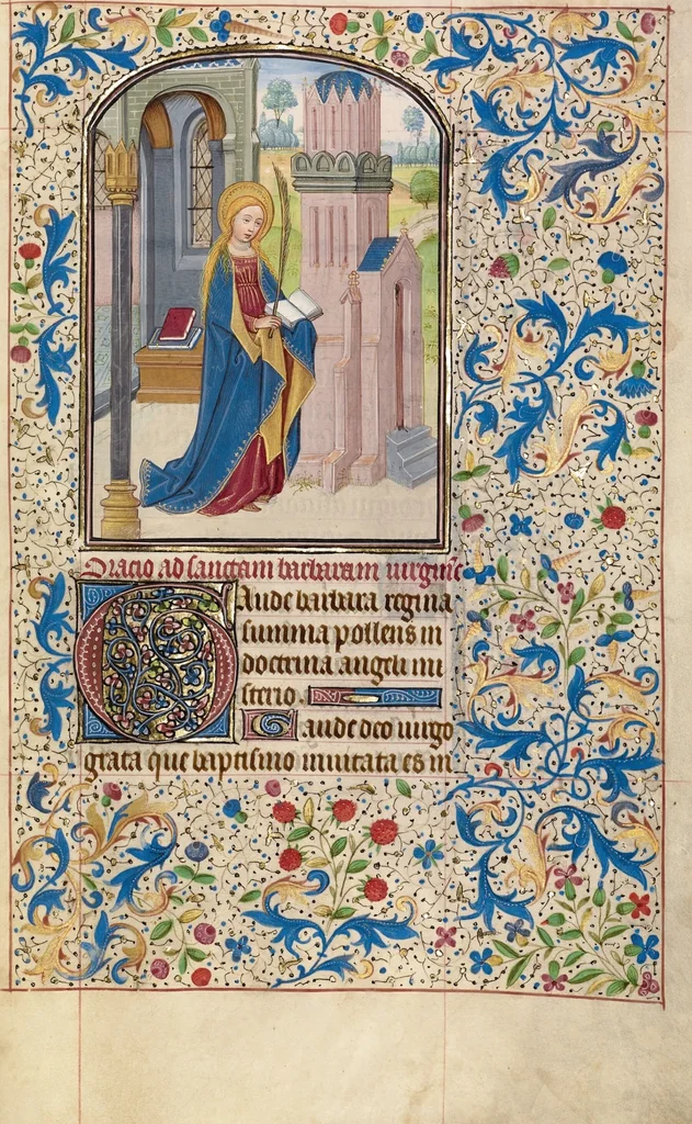 An illustration from Arenberg Hours, leaf 35