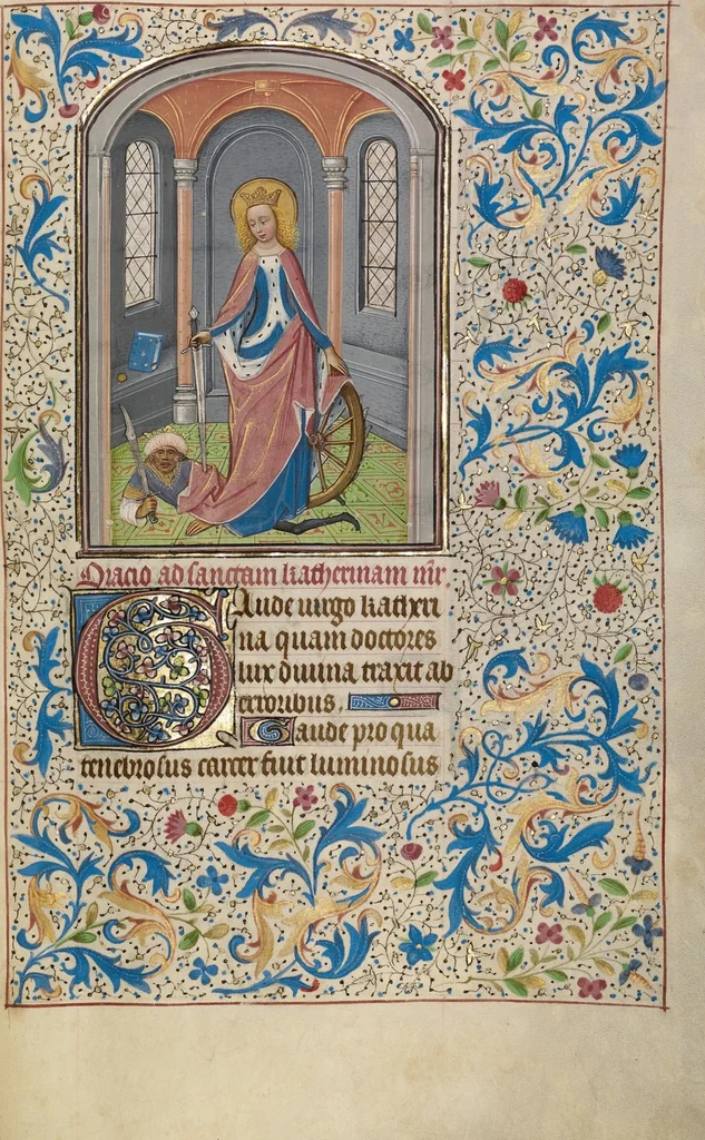 An illustration from Arenberg Hours, leaf 37