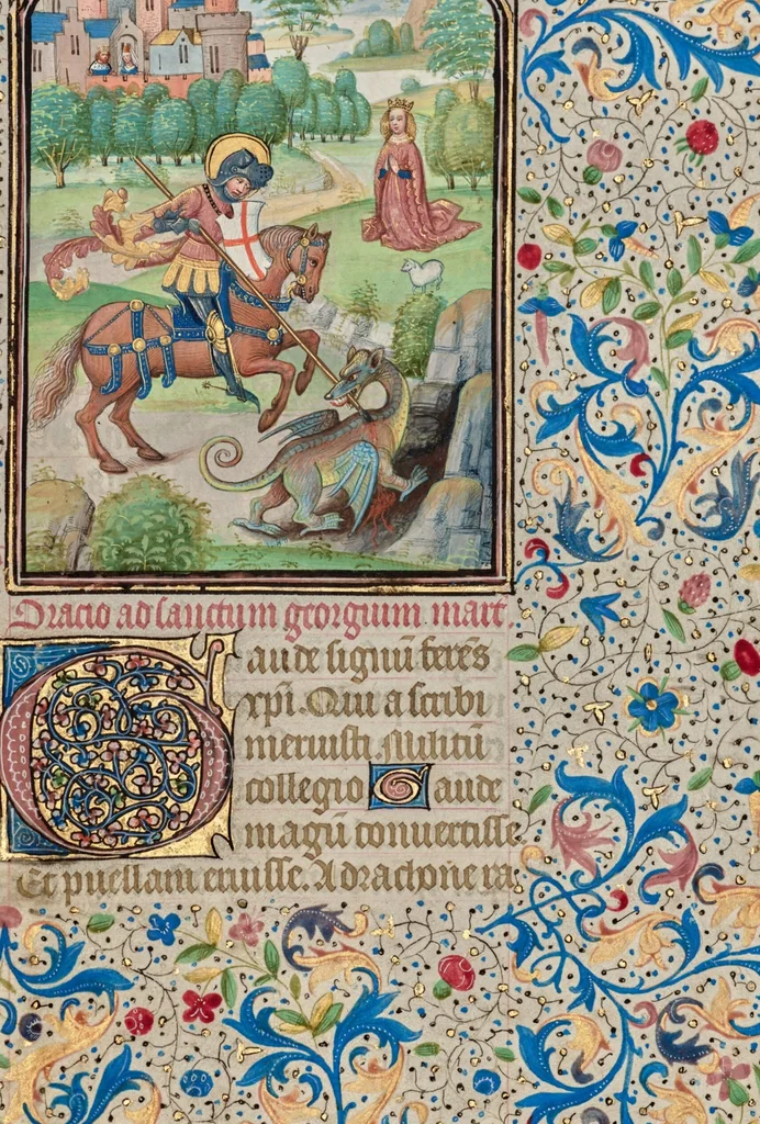 An illustration from Arenberg Hours, leaf 41