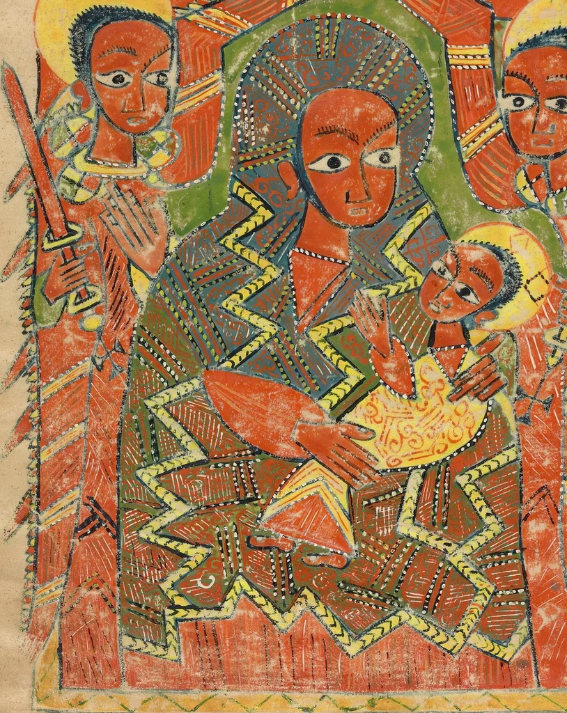 An illustration from Gospel Book, 1504, leaf 19