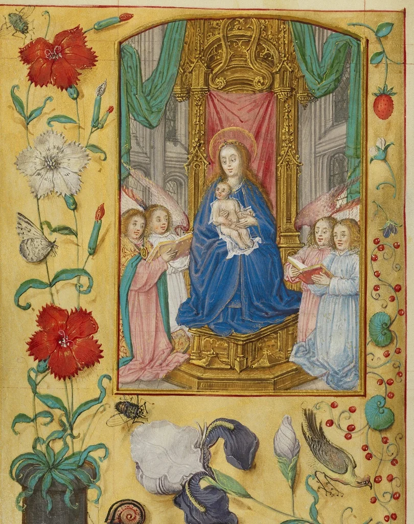An illustration from Book of Hours, 1500, leaf 15