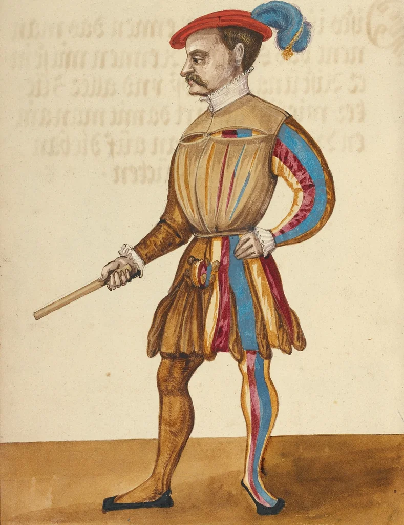 An illustration from Tournament Book, 1560, leaf 3