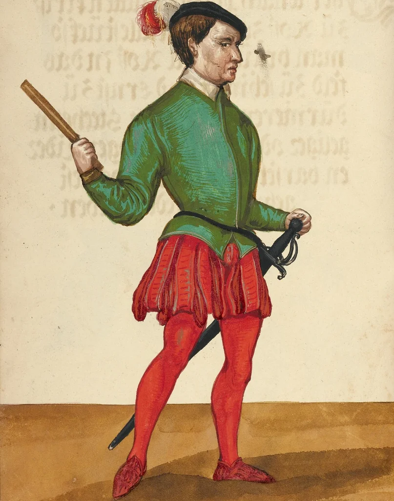 An illustration from Tournament Book, 1560, leaf 5