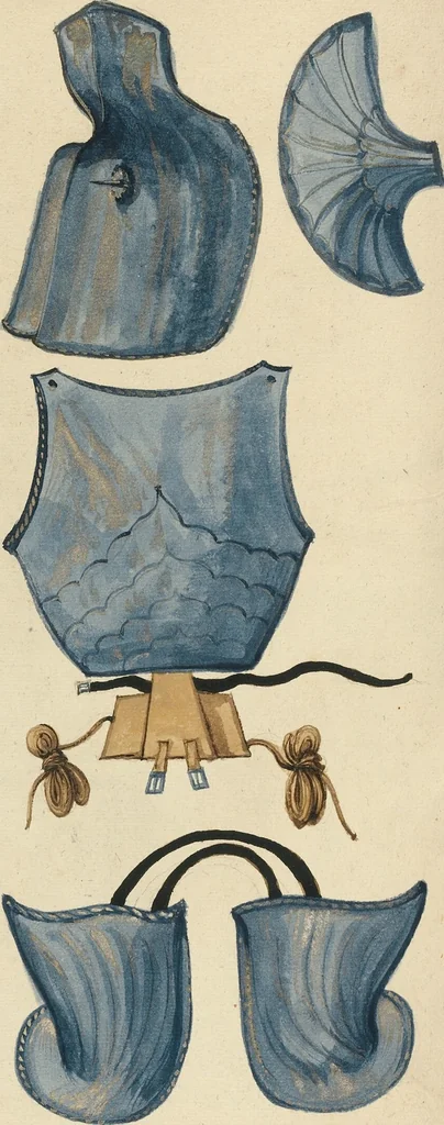 An illustration from Tournament Book, 1560, leaf 73