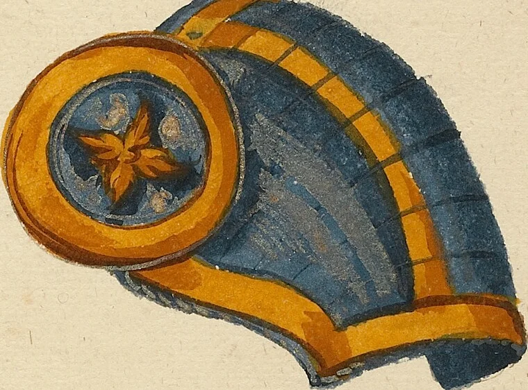 An illustration from Tournament Book, 1560, leaf 82