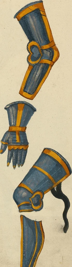 An illustration from Tournament Book, 1560, leaf 82