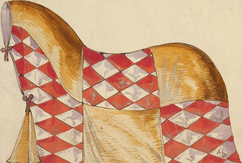 An illustration from Tournament Book, 1560, leaf 86