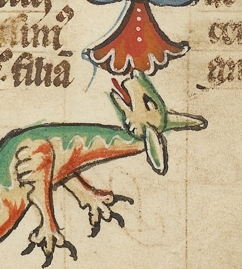 An illustration from Historia Scholastica, 1300, leaf 7