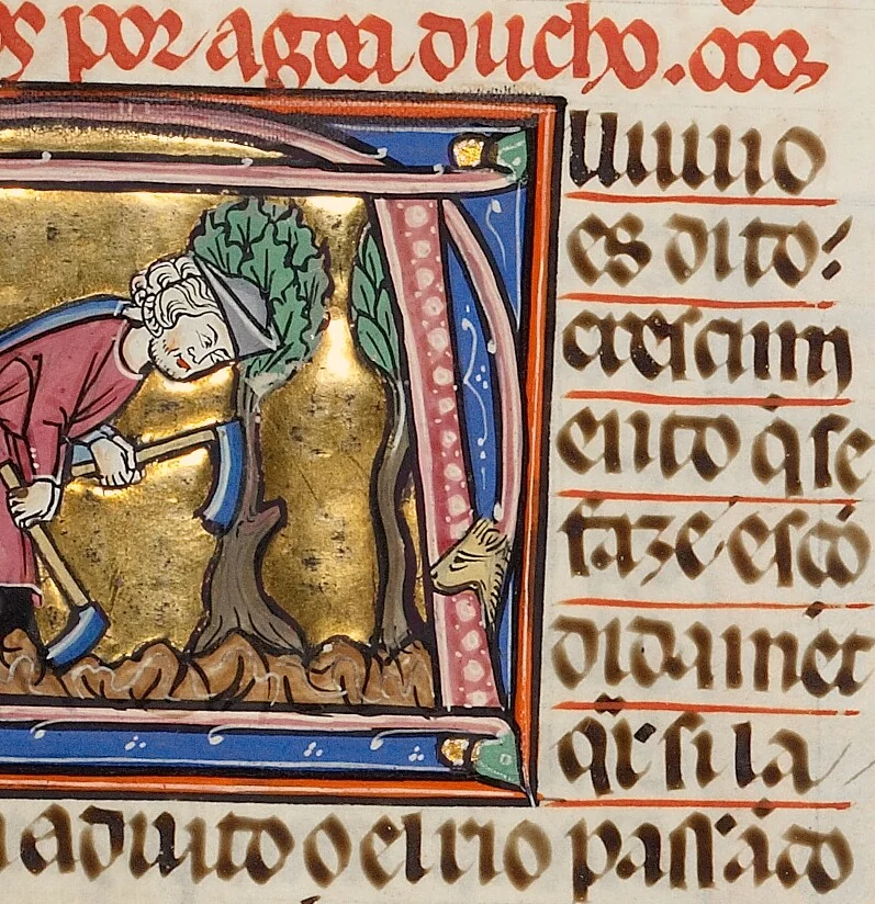 An illustration from Vidal Mayor, 1290, leaf 11