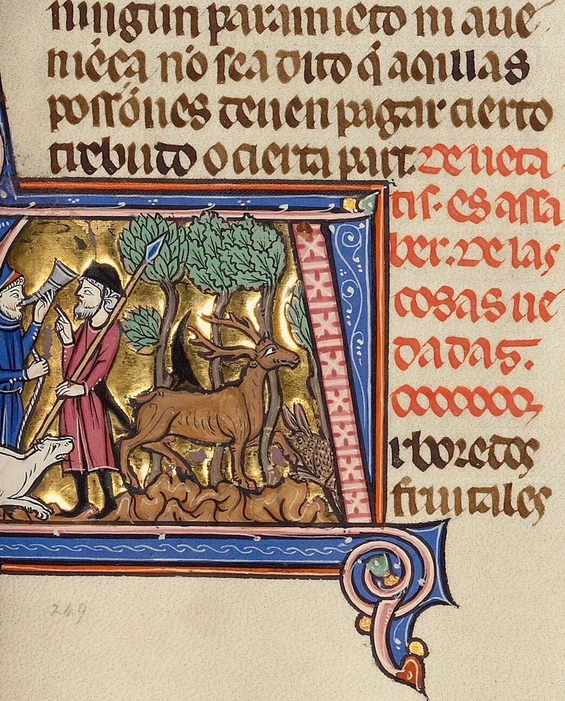 An illustration from Vidal Mayor, 1290, leaf 12