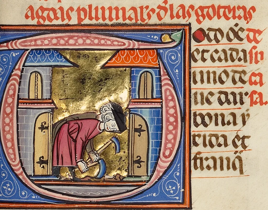 An illustration from Vidal Mayor, 1290, leaf 139