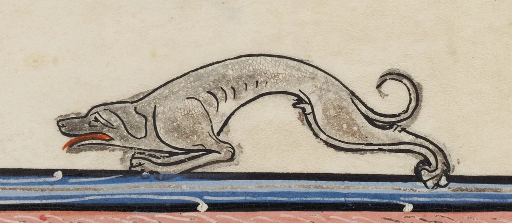 An illustration from Vidal Mayor, 1290, leaf 40