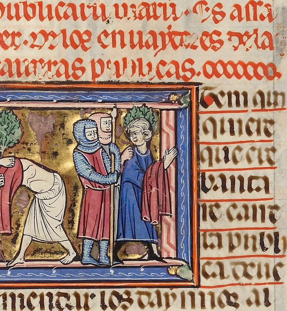 An illustration from Vidal Mayor, 1290, leaf 59