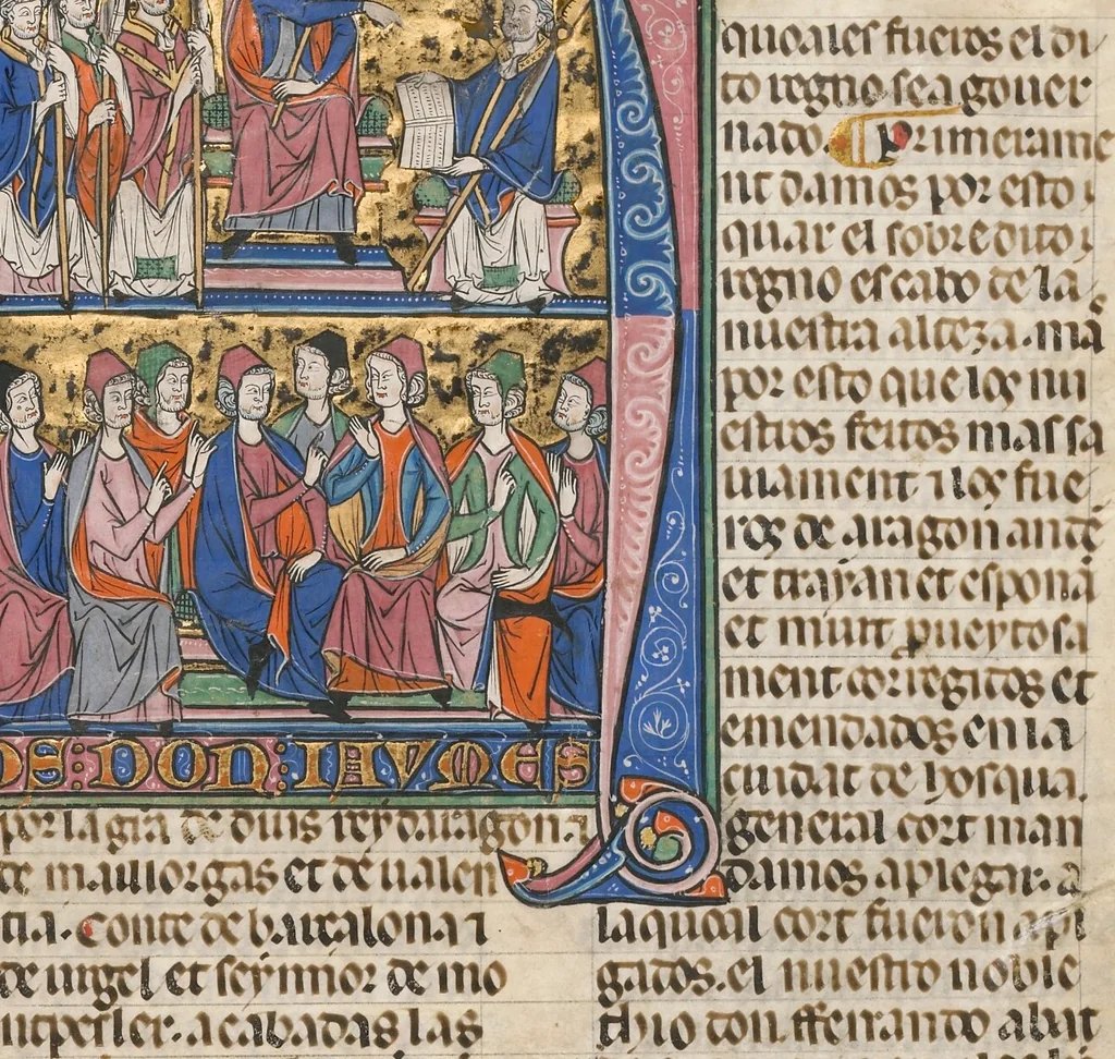 An illustration from Vidal Mayor, 1290, leaf 85